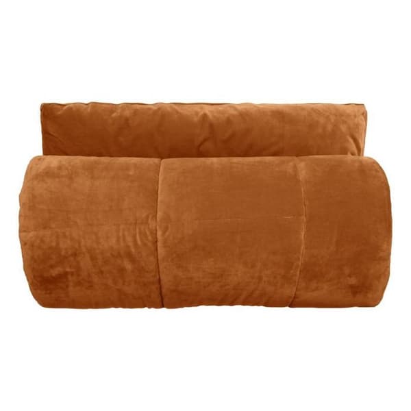 Quiltad sammetstäcke "Moki" alla storlekar Vent du sud - 240x260 - Moki Camel