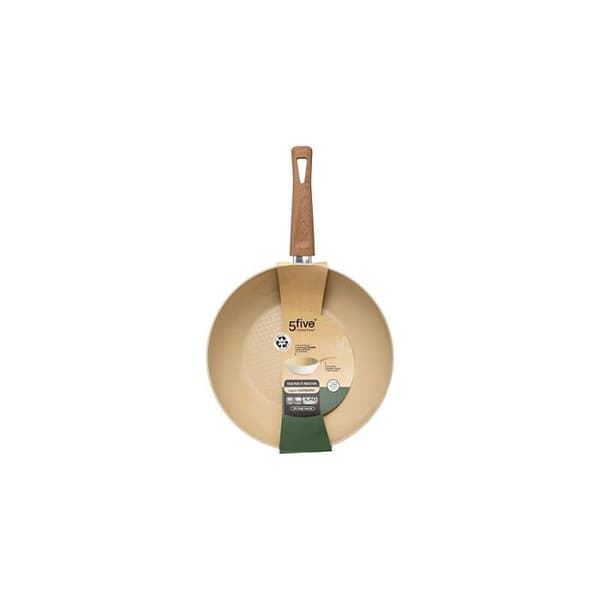 Wok i smitt aluminium "Harmony" diameter 28 cm