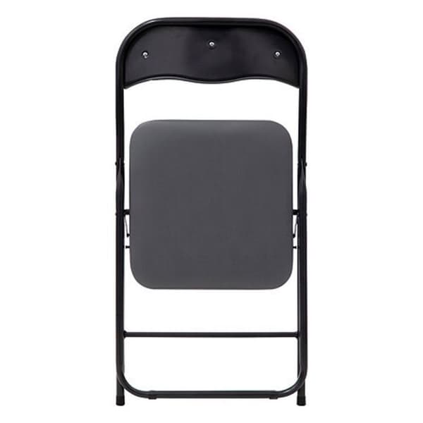 Set med 4 hopfällbara PVC-stolar "Funny" Atmosphera - Grå -