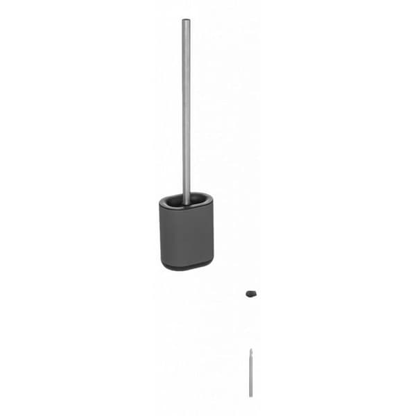 Toalettborste Sliflex 52,5 cm Atmosphéra - Grå - Grå -