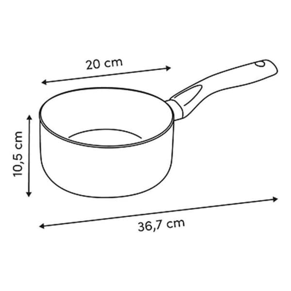 Gratängform induktion "Néo" aluminium diameter 20 cm