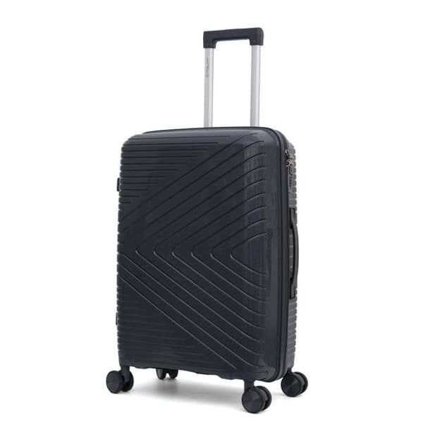 Set om 3 Polypropylen-väskor "Travel Light" - LYS Paris 2551/3 - Mörkgrå