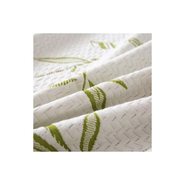 Set med 2 vattentäta örngott "Bambu" 50 x 70 cm - Grön -