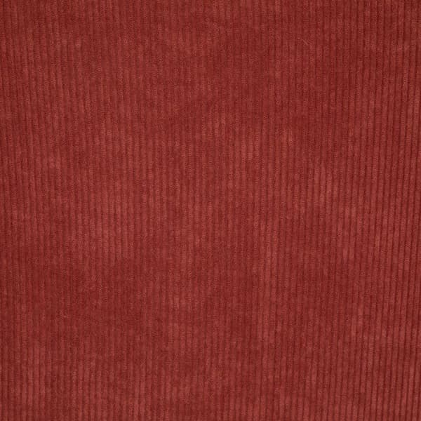 Set med 2 fåtöljer i ekimitation "Céleste" i ribbat sammet Atmosphéra - Terrakotta - Terrakotta -