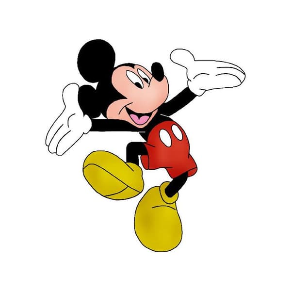 Sängset 140 x 200 "Mickey Mouse 3" Mikrofiber / 100% Polyester - -
