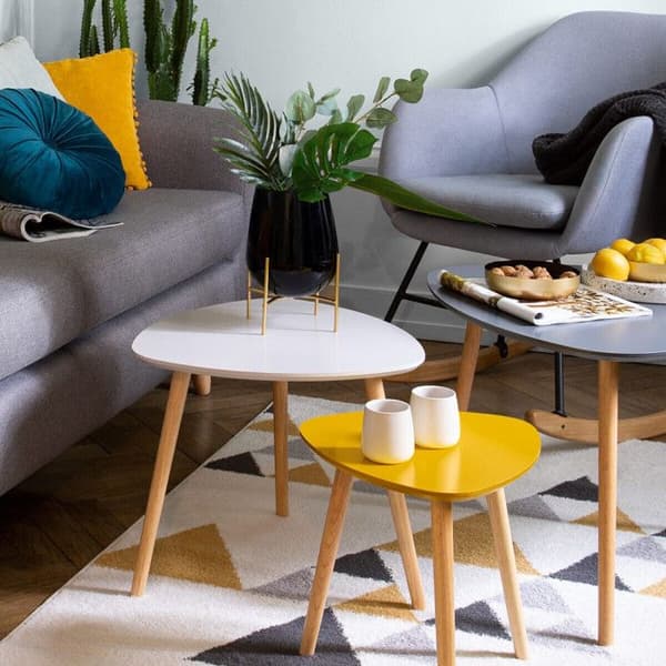 Set med 3 häckbord kombi Miléo Atmosphera