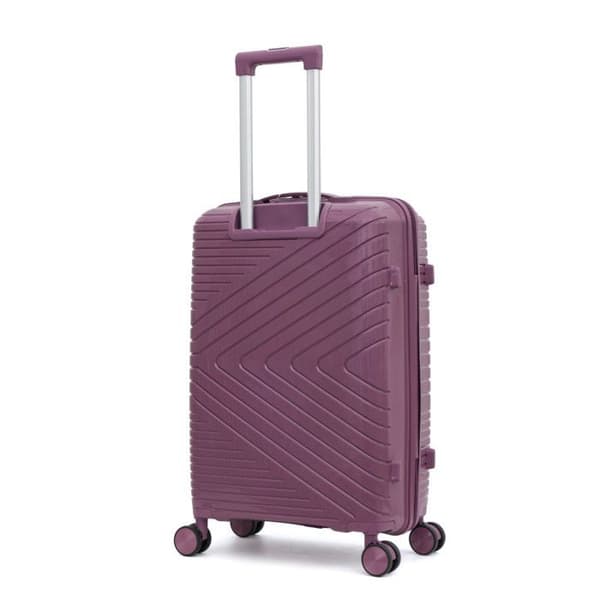 Set med 3 resväskor i Polypropylen "Travel Light" - LYS Paris 2551/3 - Lila