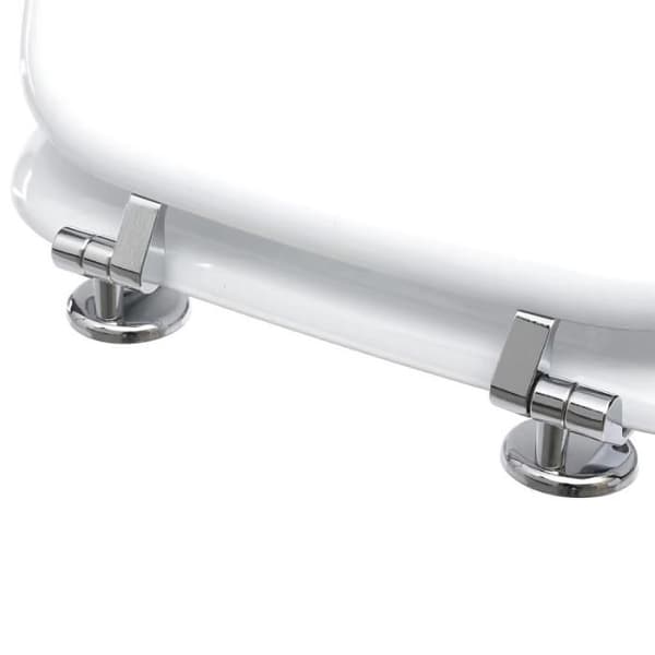 Toalettsits "Design Color" Vit Trä Atmosphera