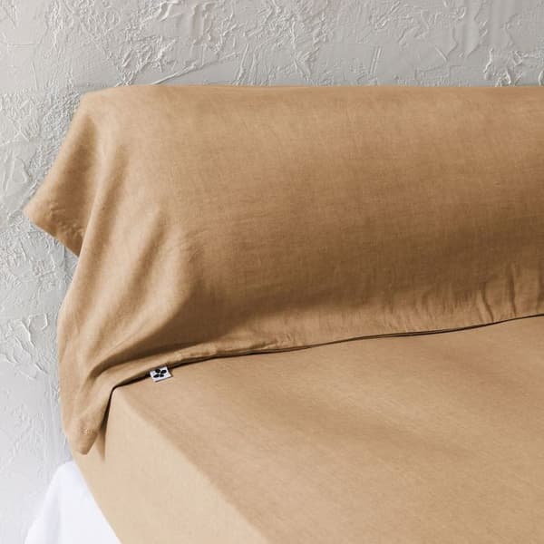 Kuddfodral "Lysandre" alla dimensioner "Lyocel" Fjärilseffekten - 140x190 - Lysandre Kamel