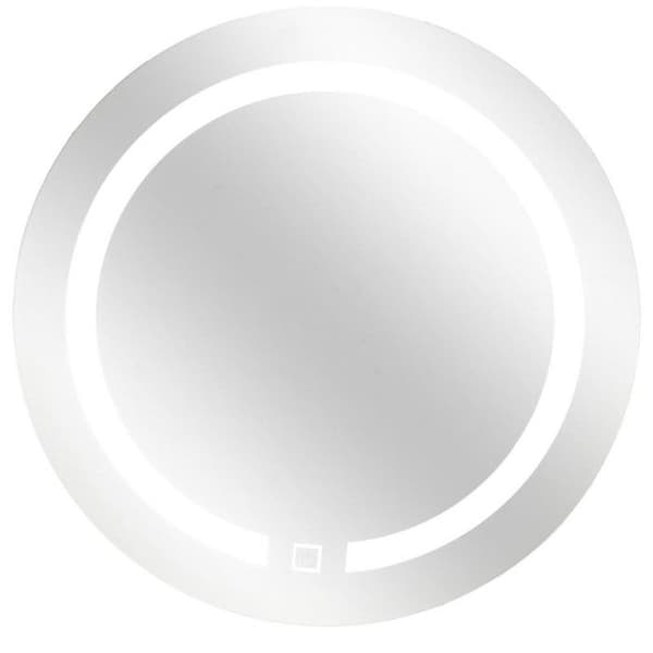 Rund “Led” touch väggspegel diameter 45 cm Atmosphera