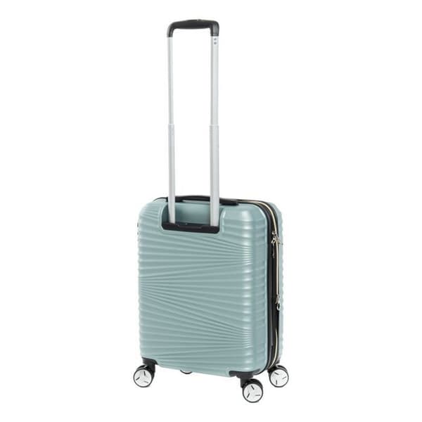 Set med 2 utvidgade hårda resväskor + 30% mer volym + necessär - Lys Paris 323/3 - Mint - Mint -
