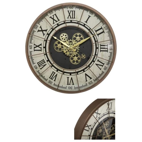 Klocka "Stella" metall Diameter 57 cm Atmosphera - -