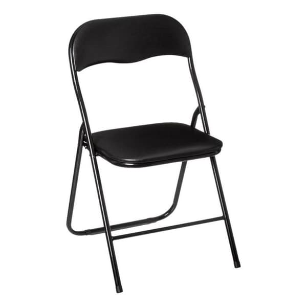 Fällbar PVC-stol "Funny" Atmosphera - Svart