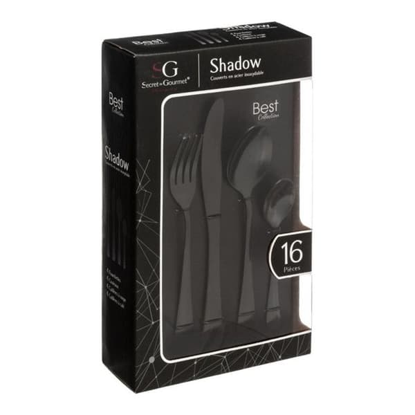 Hushållsset 16 delar "Shadow" Secret de gourmet - -