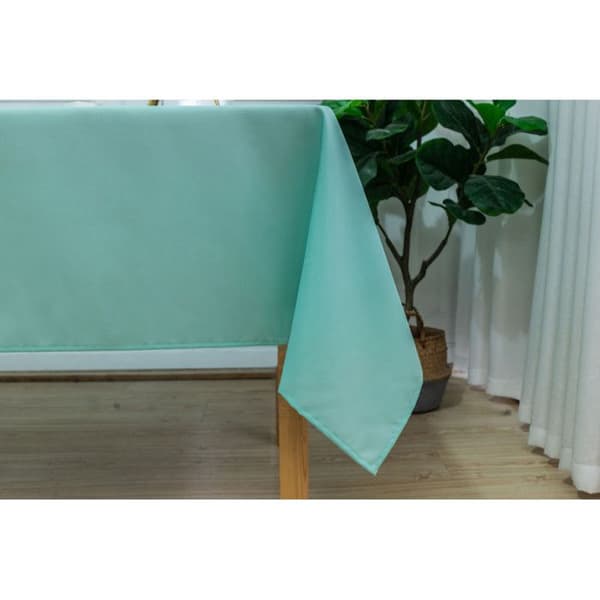 Belagd duk med anti-fläckbehandling Mint rektangulär 145 x 240 cm
