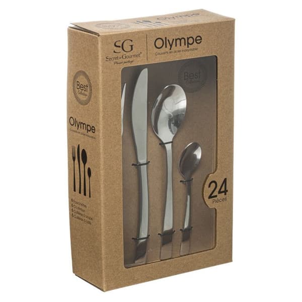 Köksset 24 delar "Olympe" Secret de gourmet - -