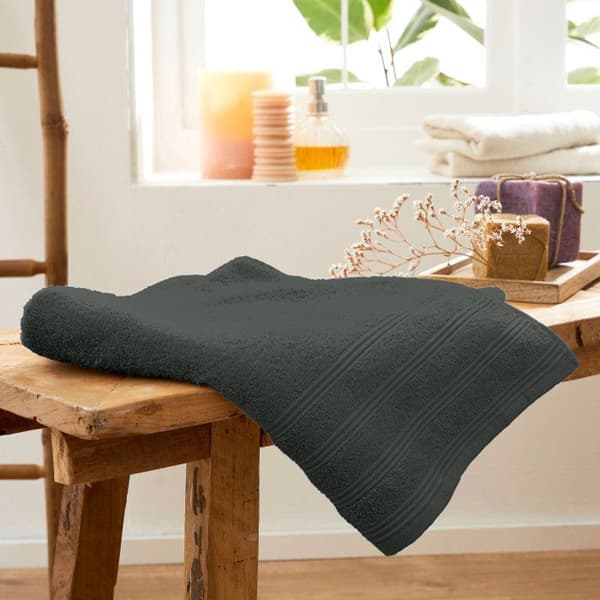 "Spa" duschduk 70 x 140 cm / 400 gr/m² - "Spa" skiffer