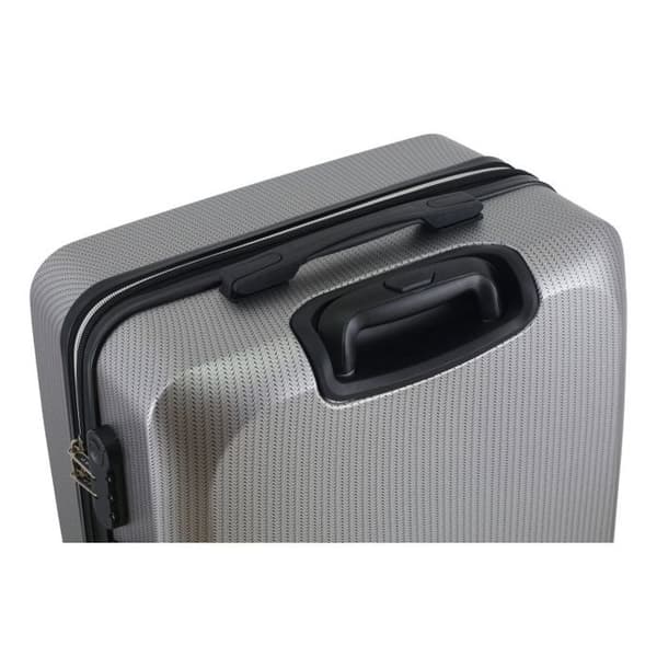 Set med 3 st Extensible Rigida Trolley Polycarbonate - LYS Paris 379/3 - Silver