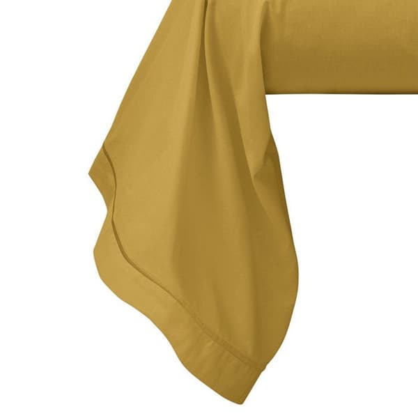 Kuddfodral i percale av kammad bomull "Julian" Ren Bomull - 45x185 - Julian Mango