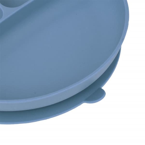 Set med 4 silikonmåltider "Blå" för baby Atmosphera - -