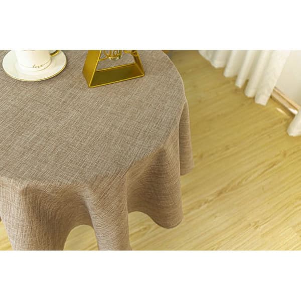 Rund antiskitduk Taupe 160 cm