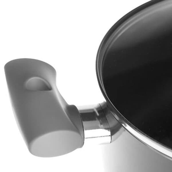 Induktionsgrytan med lock "Néo" aluminium diameter 28 cm - -