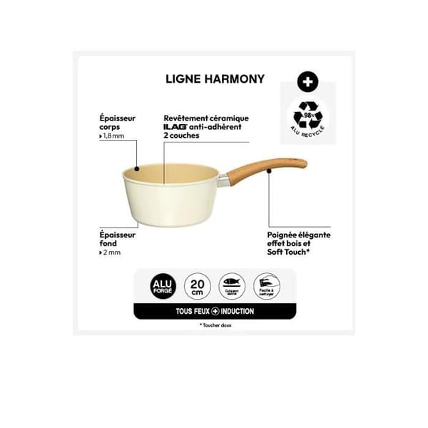 Grillpanna i smidd aluminium "Harmony" diameter 20 cm - -