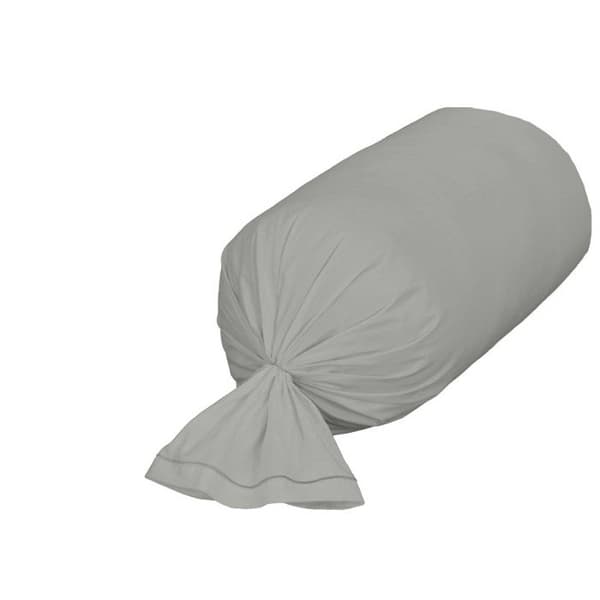 Kuddfodral i percale av kammad bomull "Julian" 100% Bomull - 45x185 - Julian Ardoise