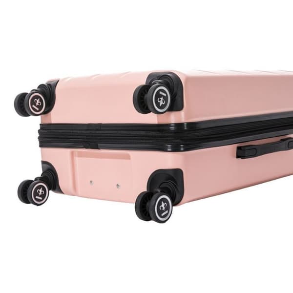 Sats med 3 Utvidbara Resväskor - 100% ABS - LYS Paris 350/3 - Rose Gold