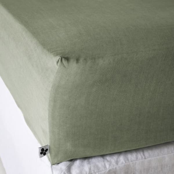 Drap housse "Lysandre" alla dimensioner "Lyocel" Fjärilseffekt - 140x200 - Lysandre Thym