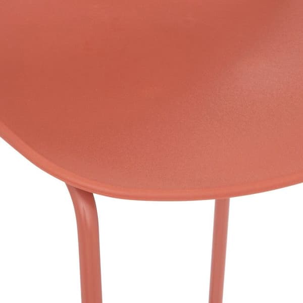 Set med 2 Atmosphera "Otac" Design barstolar - Terracotta