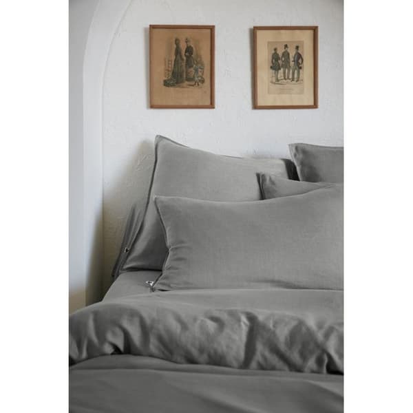 Drap housse "Lysandre" alla dimensioner "Lyocel" Fjärilseffekt - 180x200 - Lysandre Granit