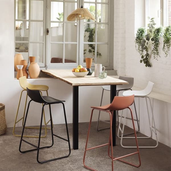Barstol Design "Otac" Atmosphera - 47x48,5x82 - Grå