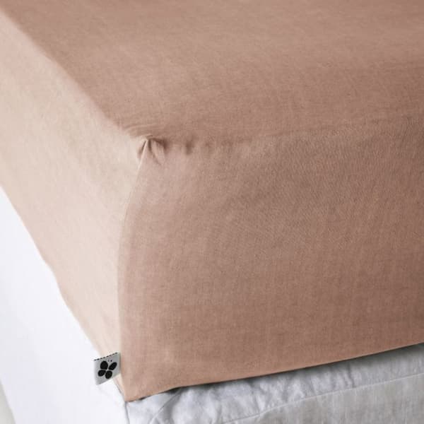 Drap housse "Lysandre" alla dimensioner "Lyocel" Fjärilseffekten - 160x200 - Lysandre Blush