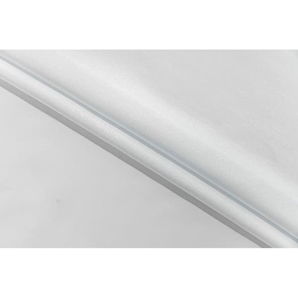 Duk med fläckavvisande behandling Vit rektangulär 145 x 240 cm - Vit -