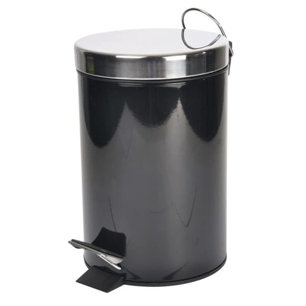 Badrumsavfall 3 liter "Loft Fluo" - Loft Fluo Svart -