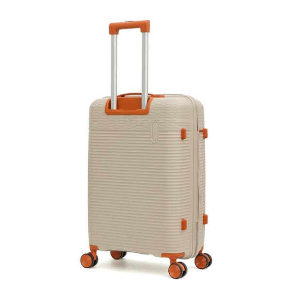 Set med 3 resväskor i polypropen "Travel Light" - LYS Paris 2561/3 - Taupe -