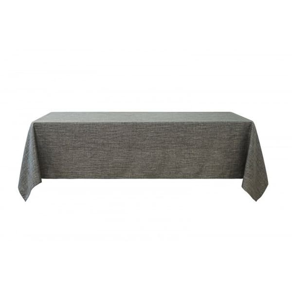 Enfärgad fläckavvisande duk Anthracite rektangulär 145 x 240 cm - Grå -