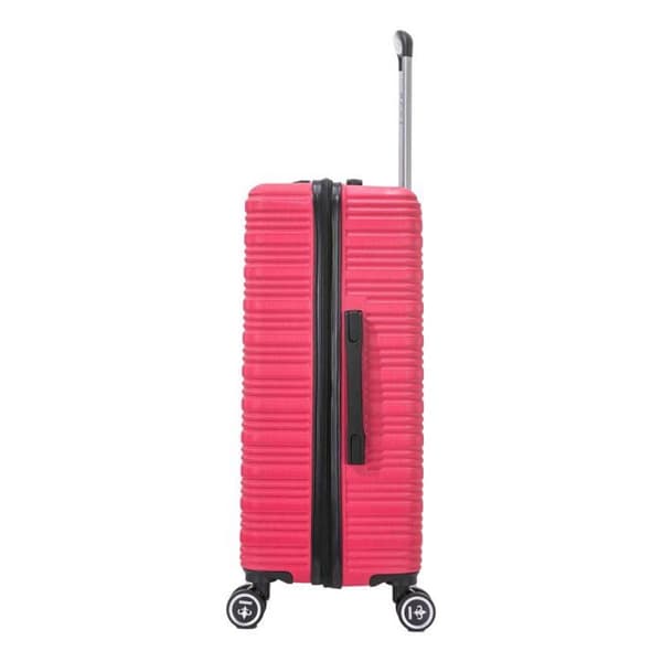 Set med 3 resväskor - 100% ABS - LYS Paris 360/3 - Fuchsia
