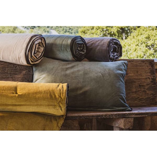 Sängsäng i sammet "Isilde" Vent du sud - Brons - 70 x 240 cm - Brons -