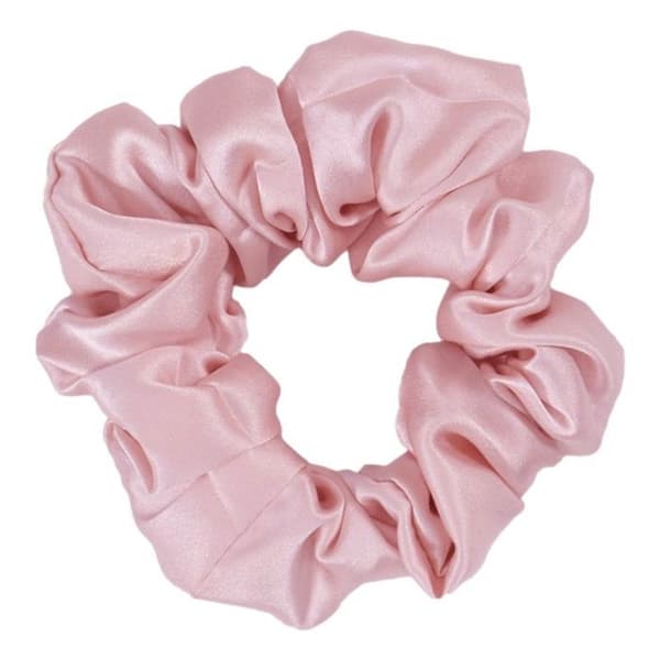 Silkes Chouchou "Silk" Ren bomull - Rosa