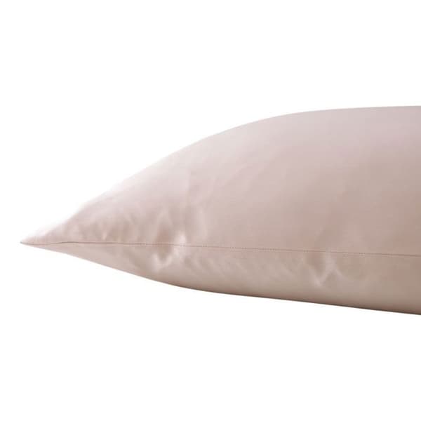 Sovkudde "Silk" Mullbärssilke Ren bomull - Silk Champagne - 50 x 70 cm