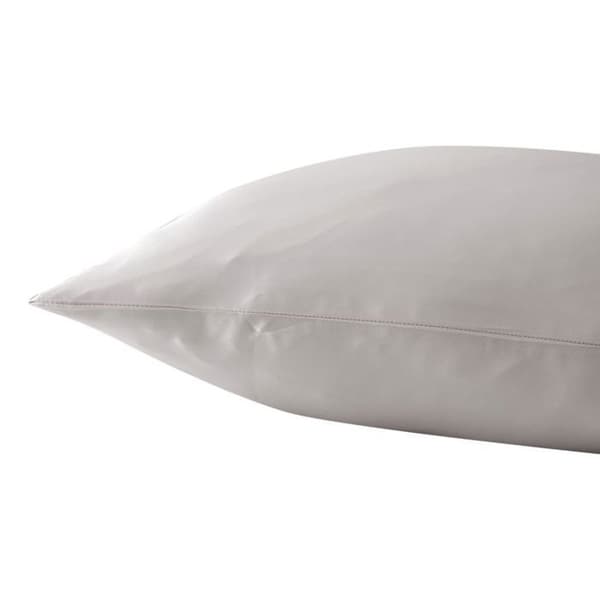 Sängkudde "Silk" Mulberrysilke 100% bomull - Silk Silver - 65 x 65 cm