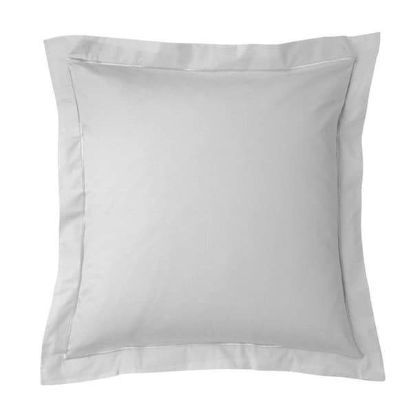 Kuddfodral i kammad percale bomull "Julian" alla storlekar Ren Bomull - 65x65 - Julian Perle
