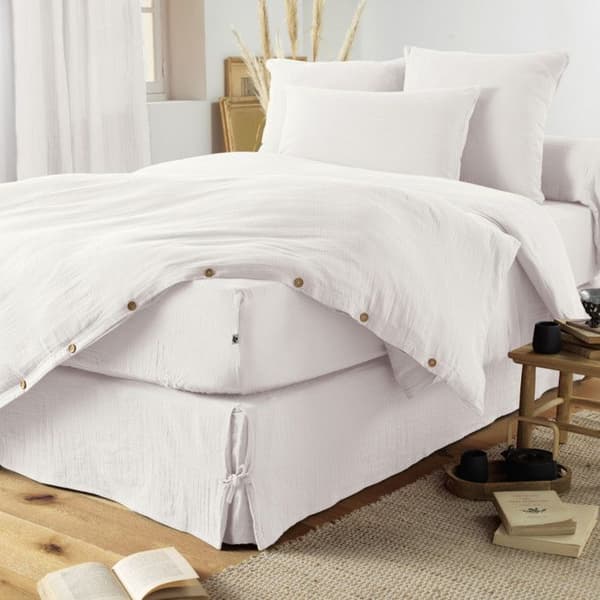 Drap housse "Gaïa" alla storlekar "Gaze de Coton" - 80x200 - Gaïa Chantilly