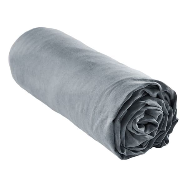 Drap housse "Lysandre" alla dimensioner "Lyocel" Fjärilseffekt - 90x190 - Stone