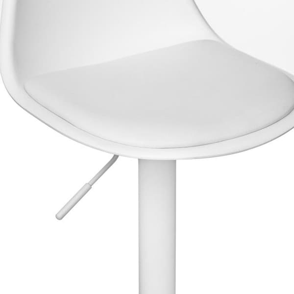 Set med 2 barstolar i skandinavisk design "Aiko" Atmosphera - Vit - Vit -