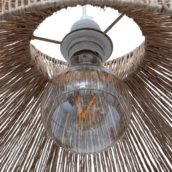 Hänglampa "Zelia" jute diameter 38 cm Atmosphera - -