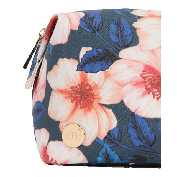 Toalettväska Gold Wash Bag Mi-Pac - Midnattsblå - Rosa -
