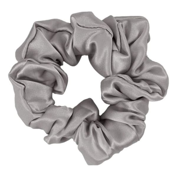 Silkes Chouchou "Silk" Ren bomull - Silver